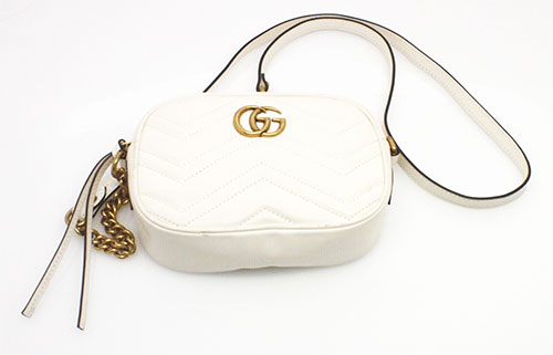 GUCCI GG Marmont Quilted Mini Shoulder Bag
