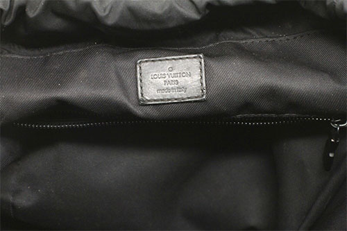 Louis Vuitton GM Calfskin Monogram Shadow Discovery Backpack Black-