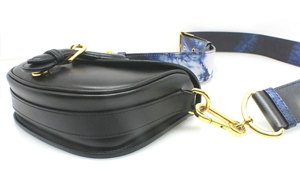 Dior Small Bobby Shoulder Handbag Crossbody Black Calfskin