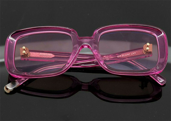 Doublet Blanc LNT Crystal Pink Sunglasses