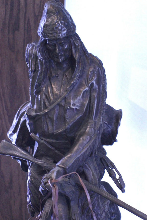 Frederic Remington Mountain Man Bronze Statue