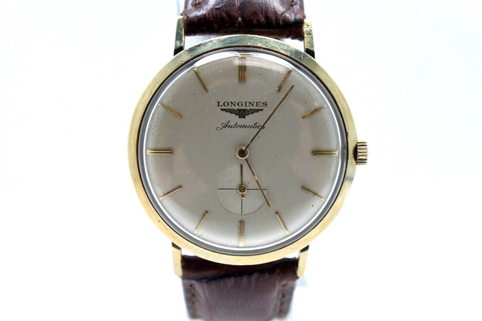 Longines Automatic 10k Gold Filled Case Mens Watch