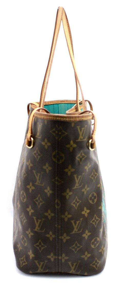 Louis Vuitton Limited Edition Green Monogram V handbag