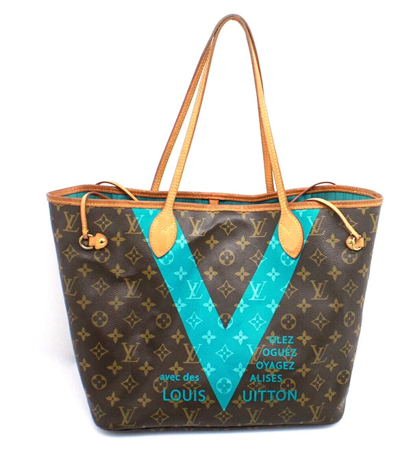 Louis Vuitton Limited Edition Green Monogram V handbag