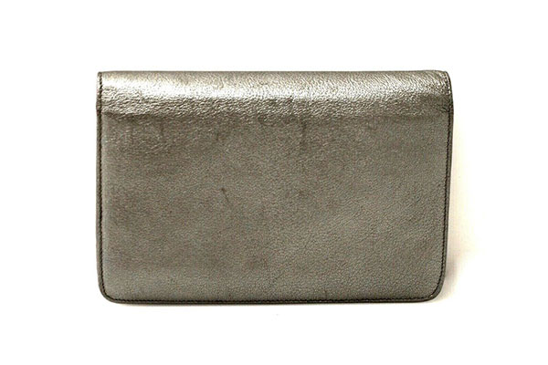 Chanel Platinum Sevruga Crossbody Bag